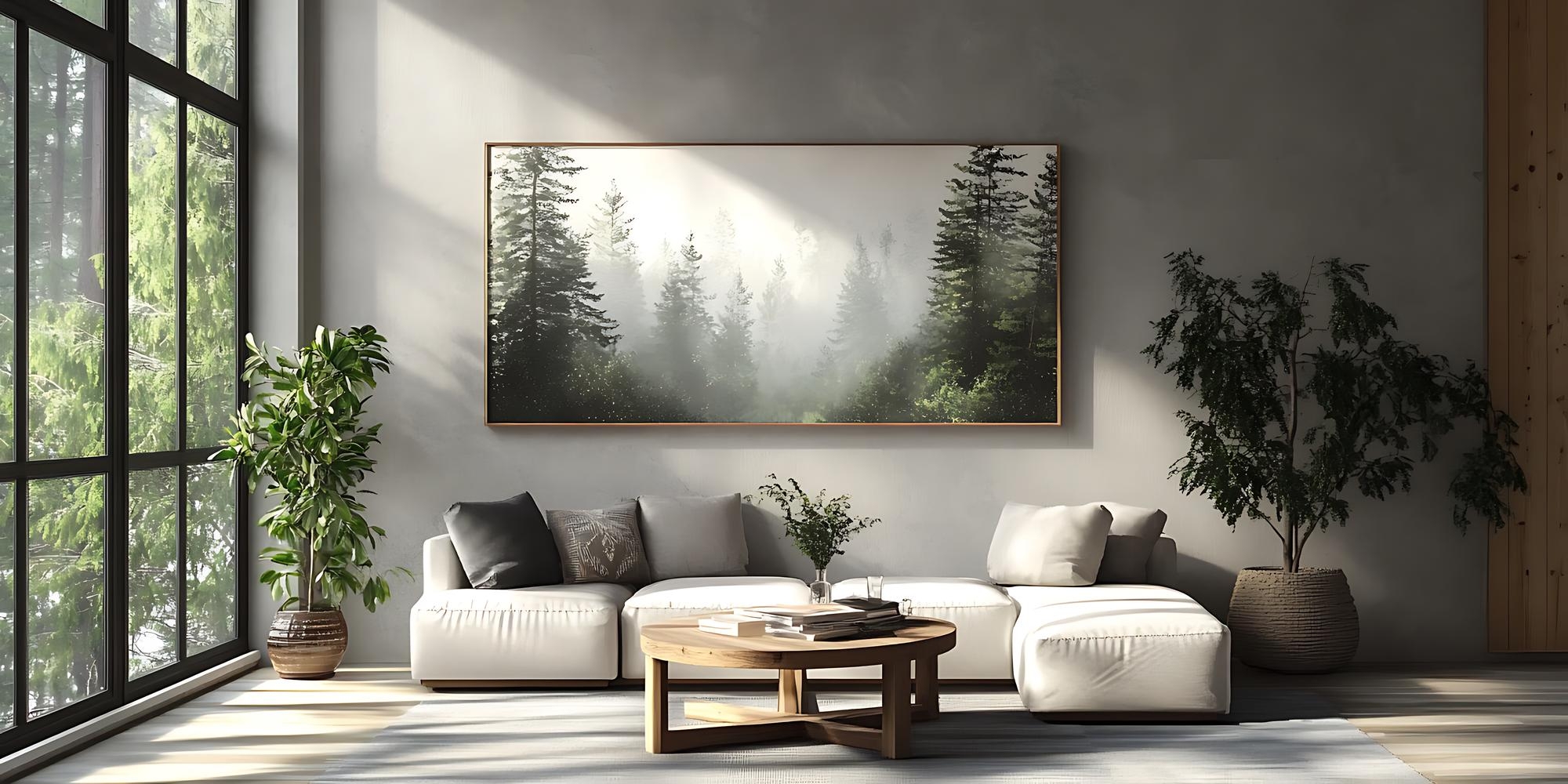 Tablouri canvas cu peisaje naturale: când și unde funcționează cel mai bine în decor