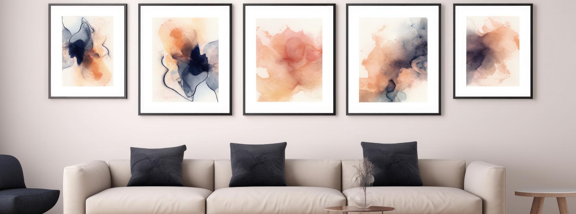 Cele mai populare tipuri de tablouri în designul interior modern