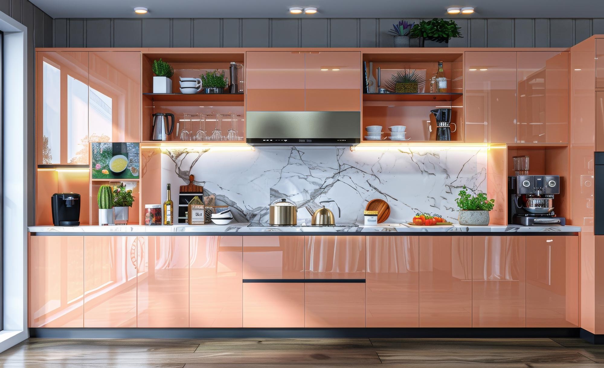 Panou sticlă bucătărie: cât de rezistent este la căldură, abur și grăsime?