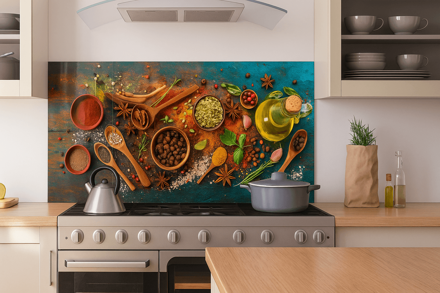 De ce să alegi un panou din sticlă securizată în bucătărie? Soluția practică și estetică pentru pereții tăi