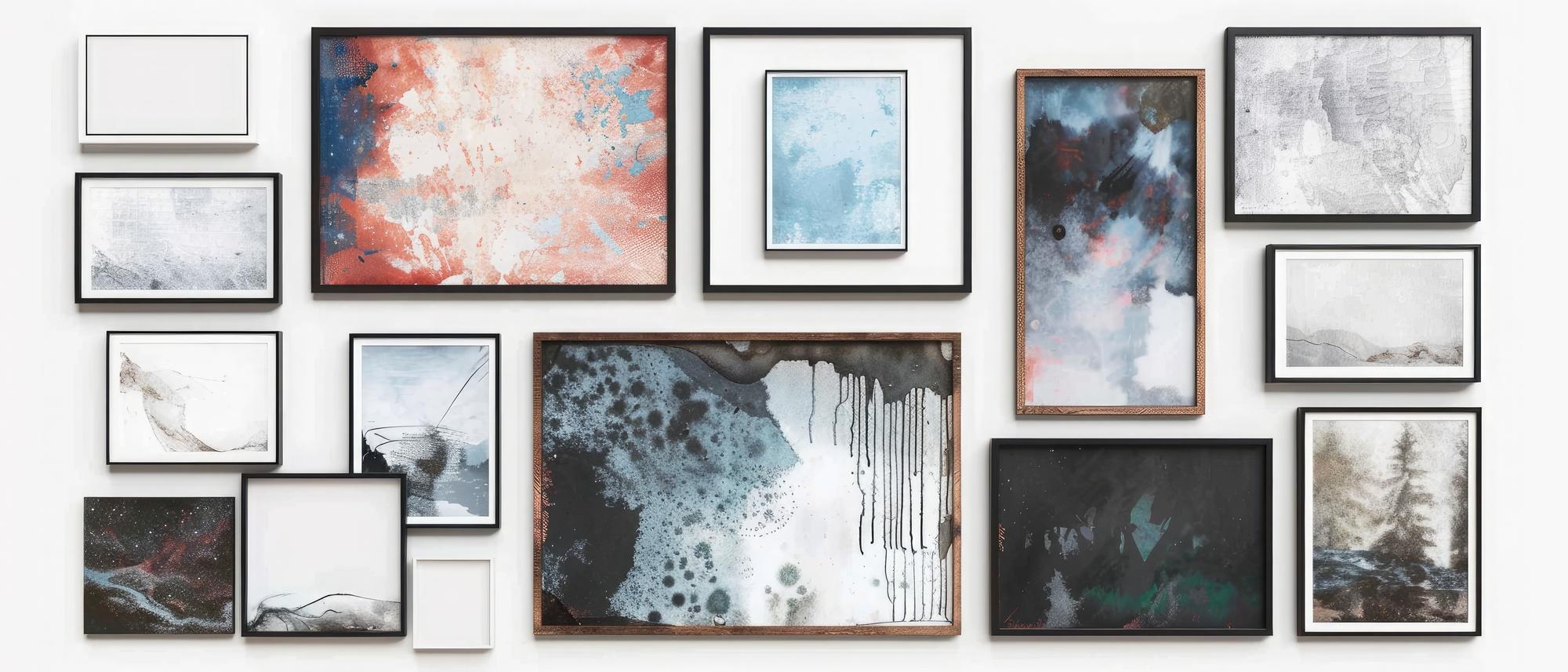 Tablouri canvas mari sau mici? Cum influențează dimensiunea percepția spațiului