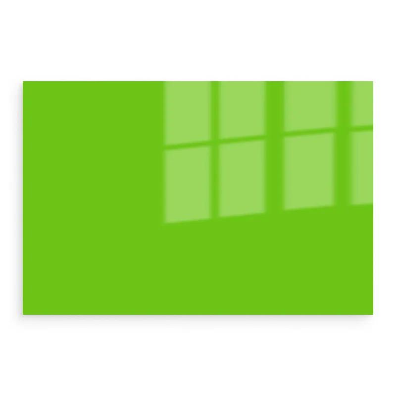 Panou Sticla Bucatarie Alien Green Hex 6cc417