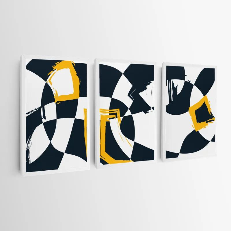 Tablou Multicanvas Blacknd Whitert mockup 0