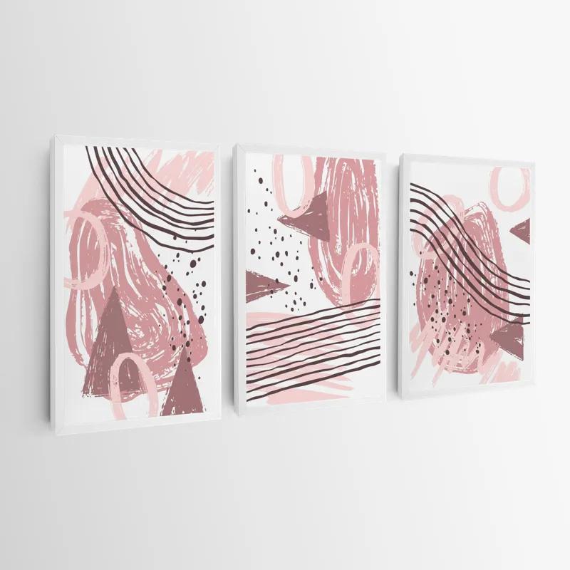 Tablou Multicanvas Pink Set mockup 0