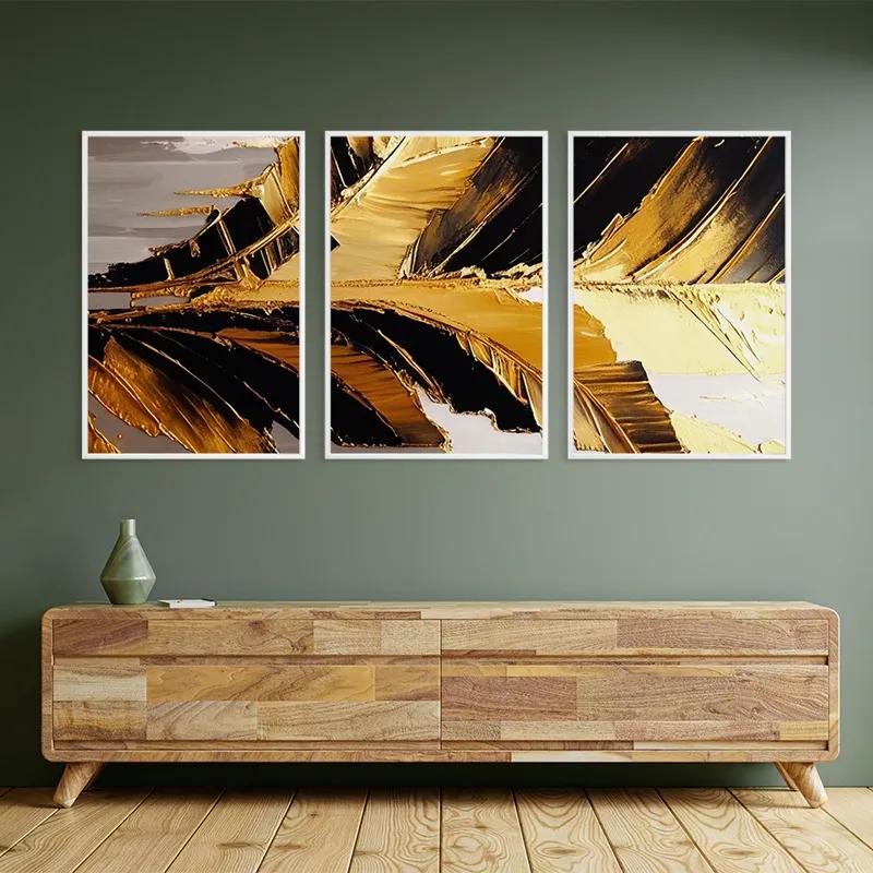 Tablou Multicanvas Goldenlack Set mockup 2