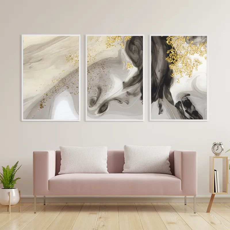 Cream Glitter Set mockup 3