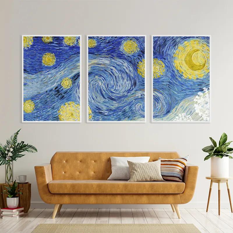 Tablou Multicanvas Painting Set mockup 4