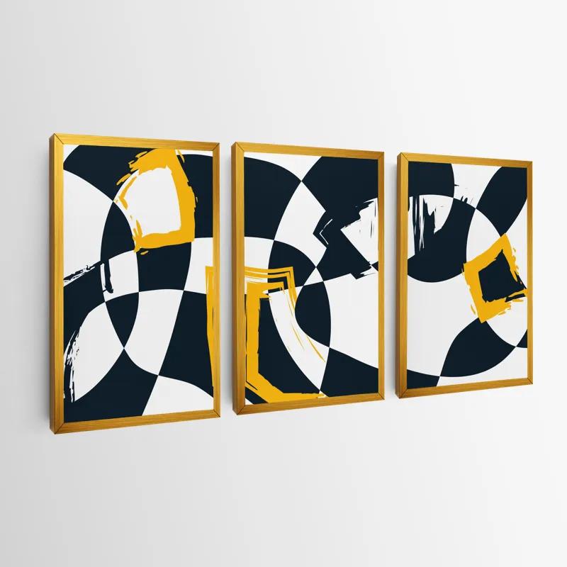 Tablou Multicanvas Blacknd Whitert mockup 0