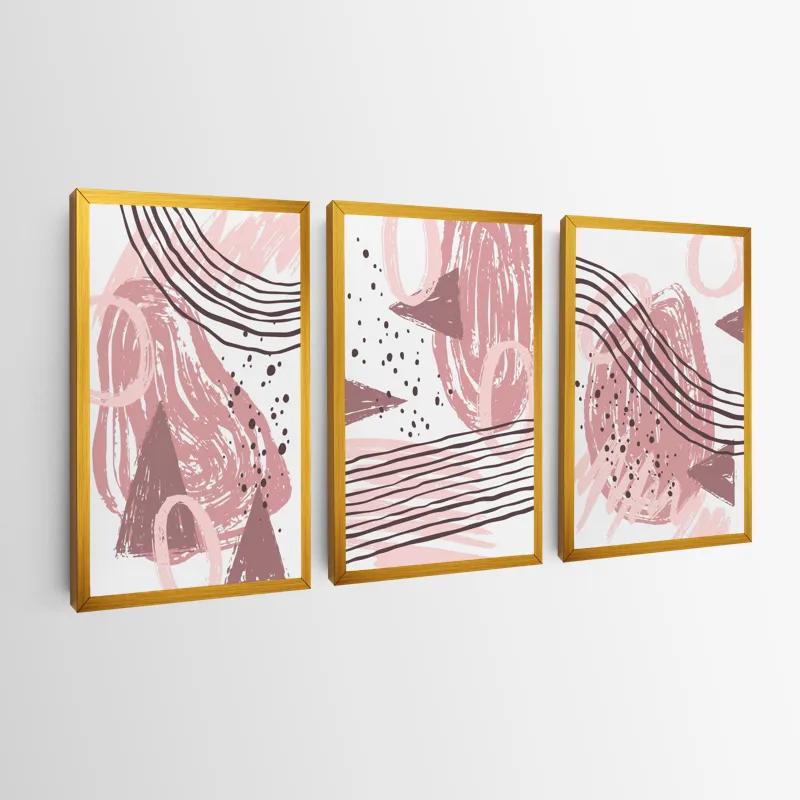 Tablou Multicanvas Pink Set mockup 0