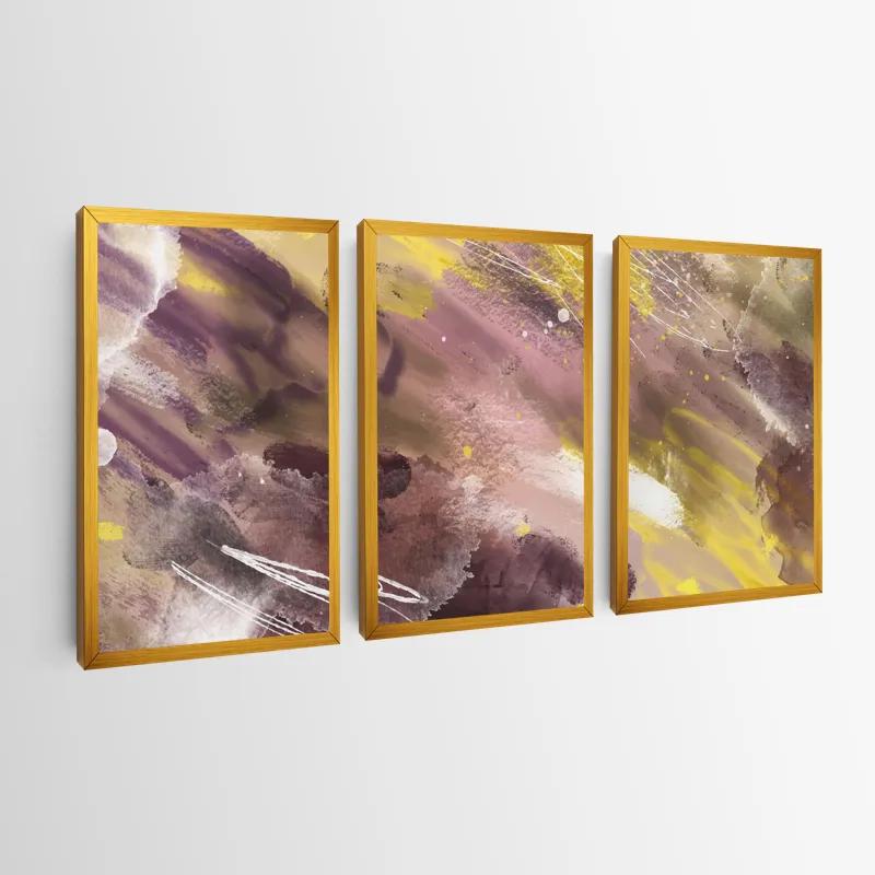 Tablou Multicanvas Purple Set mockup 0