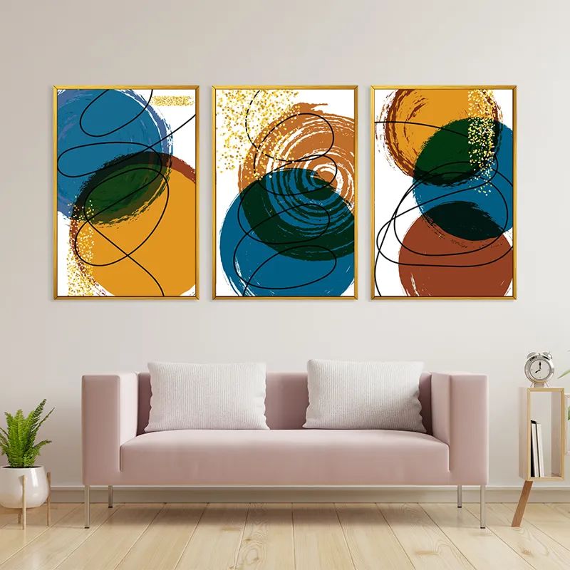 Abstract Circles mockup 3