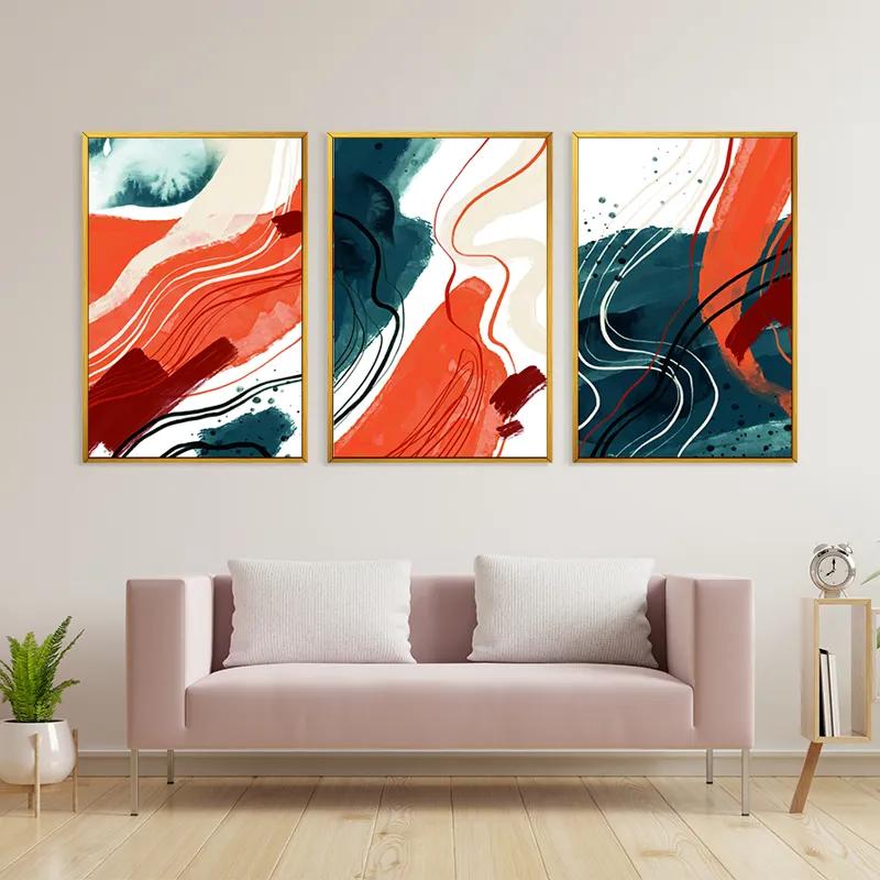 Tablou Multicanvas Orangelue Set mockup 3