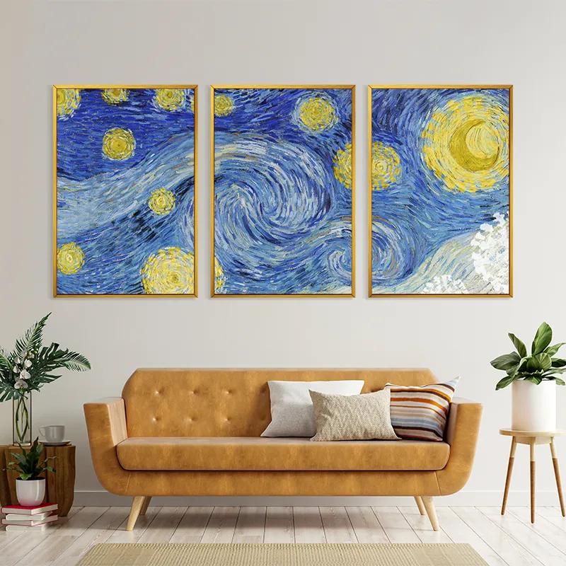 Tablou Multicanvas Painting Set mockup 4