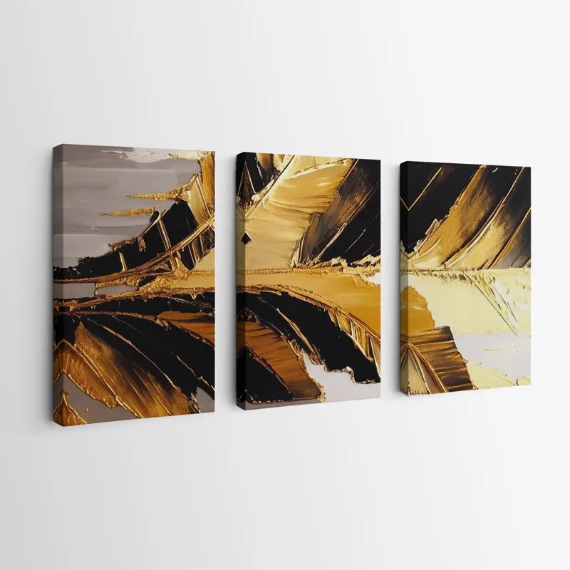 Tablou Multicanvas Goldenlack Set mockup 0