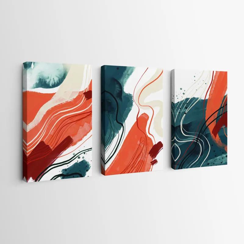 Tablou Multicanvas Orangelue Set mockup 0