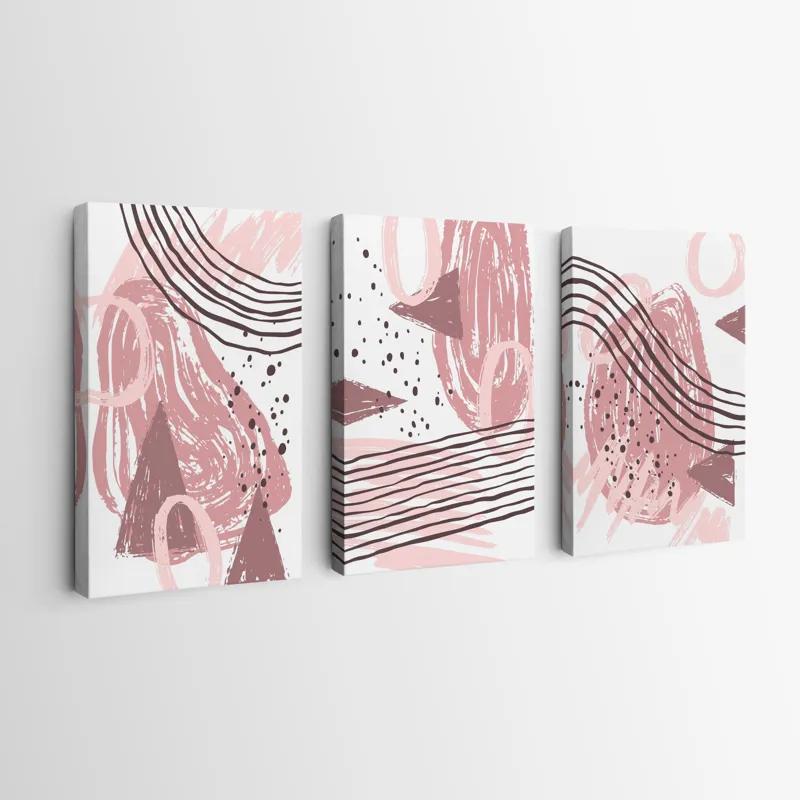 Tablou Multicanvas Pink Set mockup 0