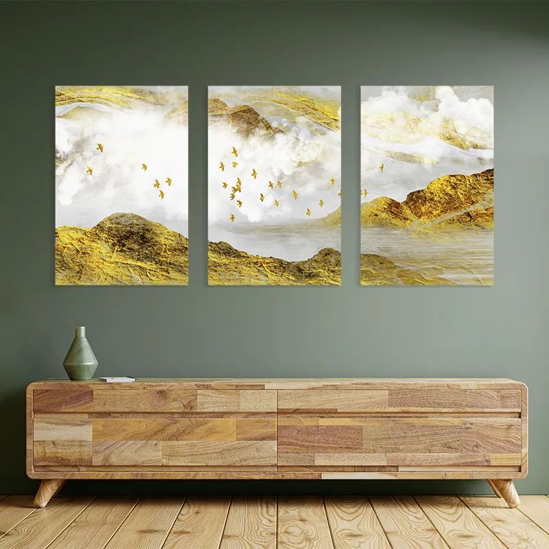 Gold Mountain Set mockup 2