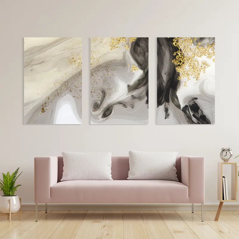 Cream Glitter Set mockup 3