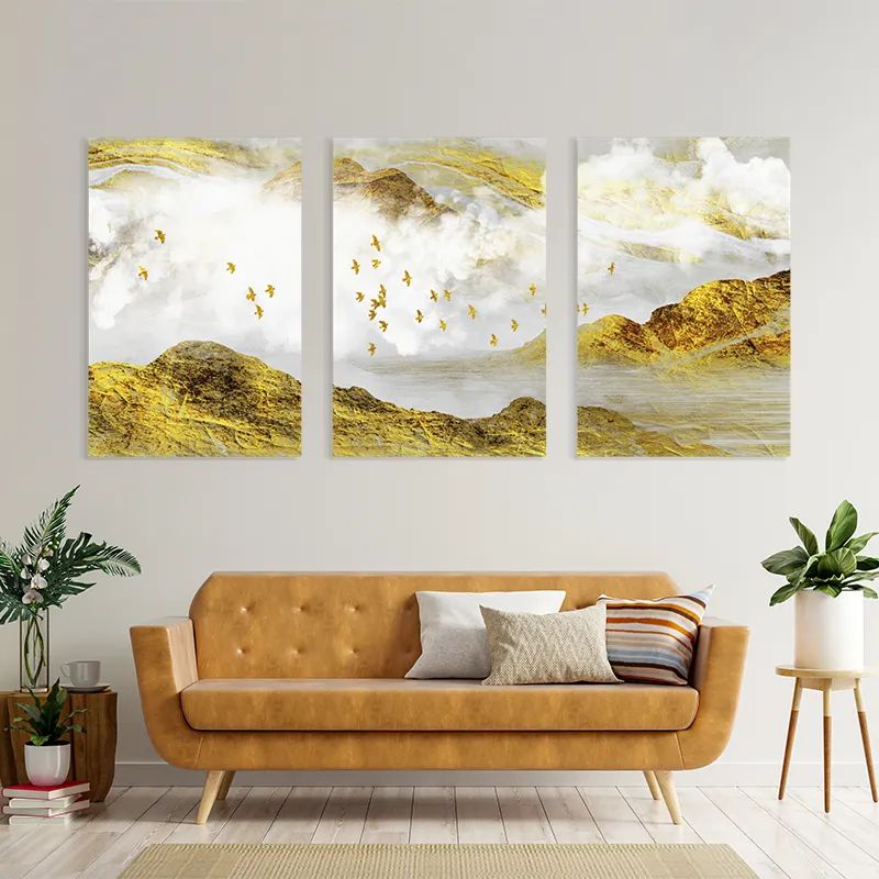 Gold Mountain Set mockup 4