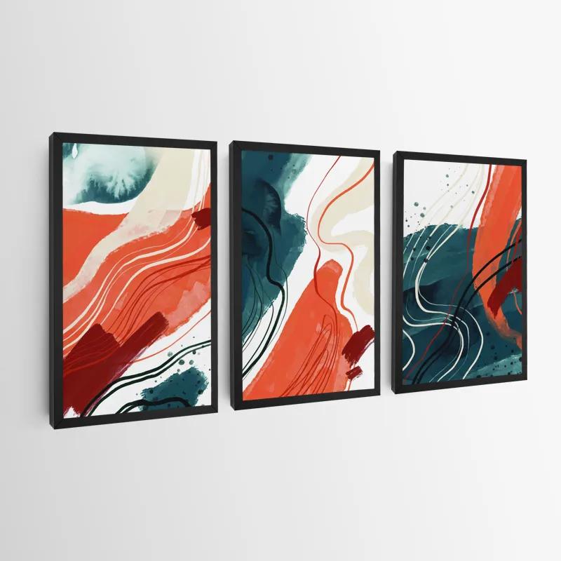 Tablou Multicanvas Orangelue Set mockup 0