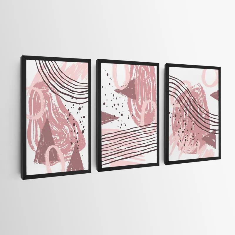 Tablou Multicanvas Pink Set mockup 0