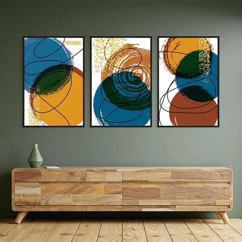 Abstract Circles mockup 2