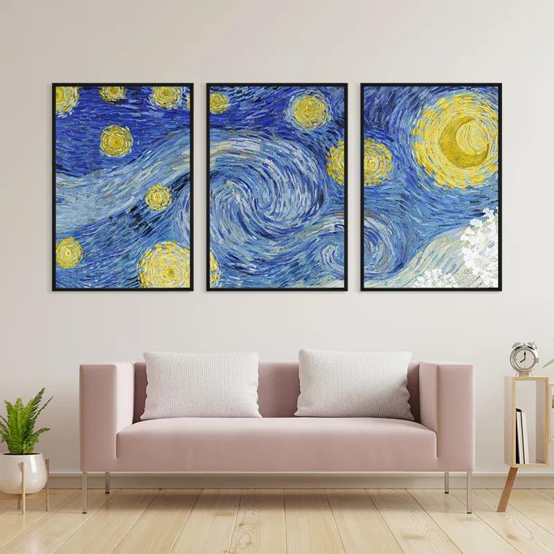 Tablou Multicanvas Painting Set mockup 3