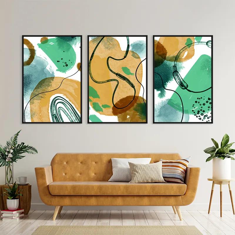 Tablou Multicanvas Bluerown Set mockup 4