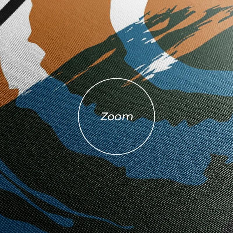 Tablou Multicanvas Abstract Circles mockup 1