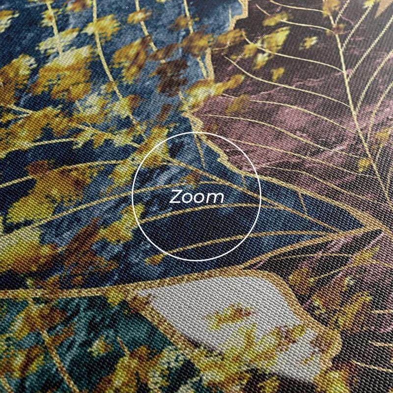 Tablou Multicanvas Bluend Red Tree mockup 1