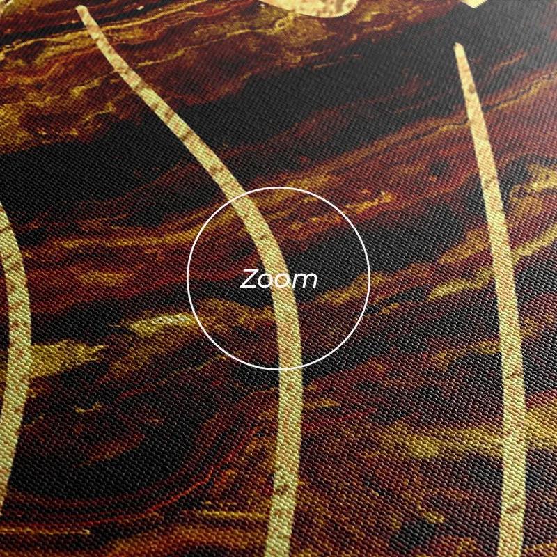 Tablou Multicanvas Fire Leaves mockup 1