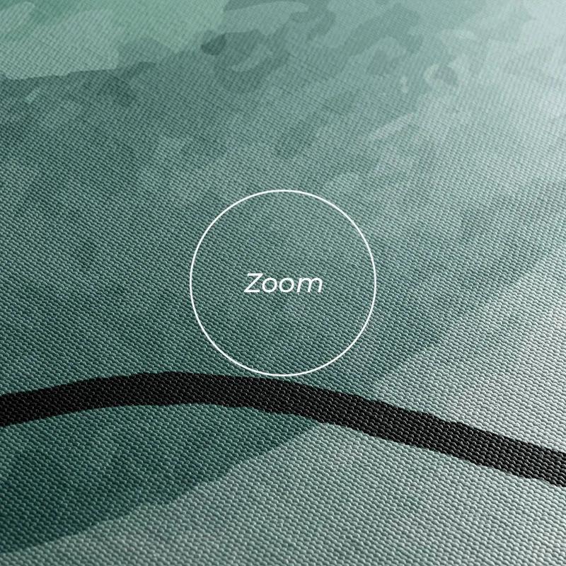 Tablou Multicanvas Orange Green Set mockup 1