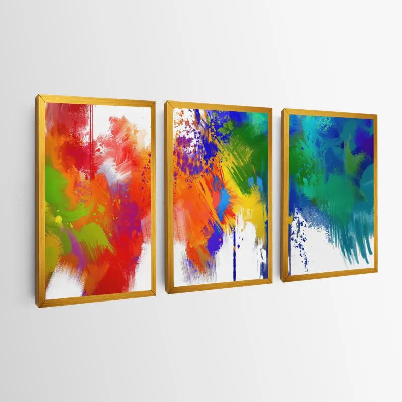 Tablou Multicanvas Colorful Set mockup 0