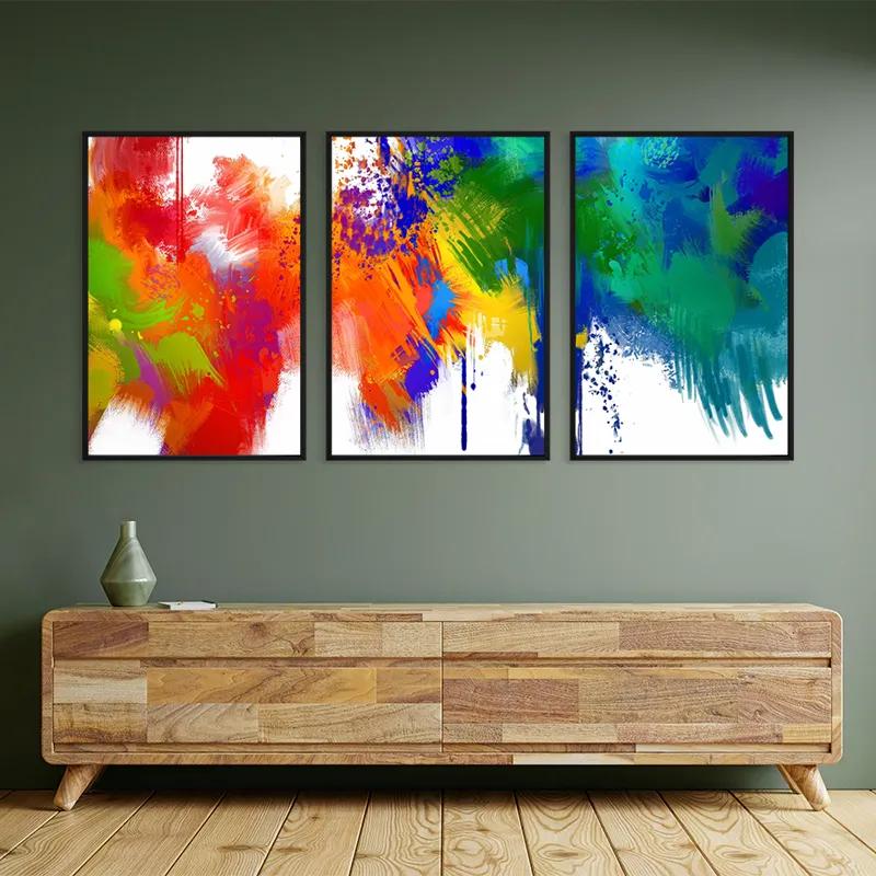 Tablou Multicanvas Colorful Set mockup 2