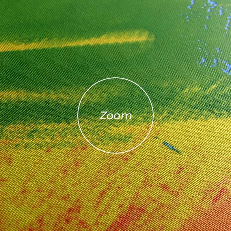 Tablou Multicanvas Colorful Set mockup 1