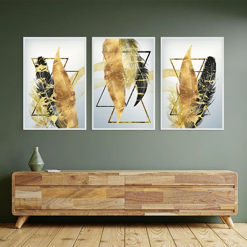 Blacknd Gold Feathears mockup 2