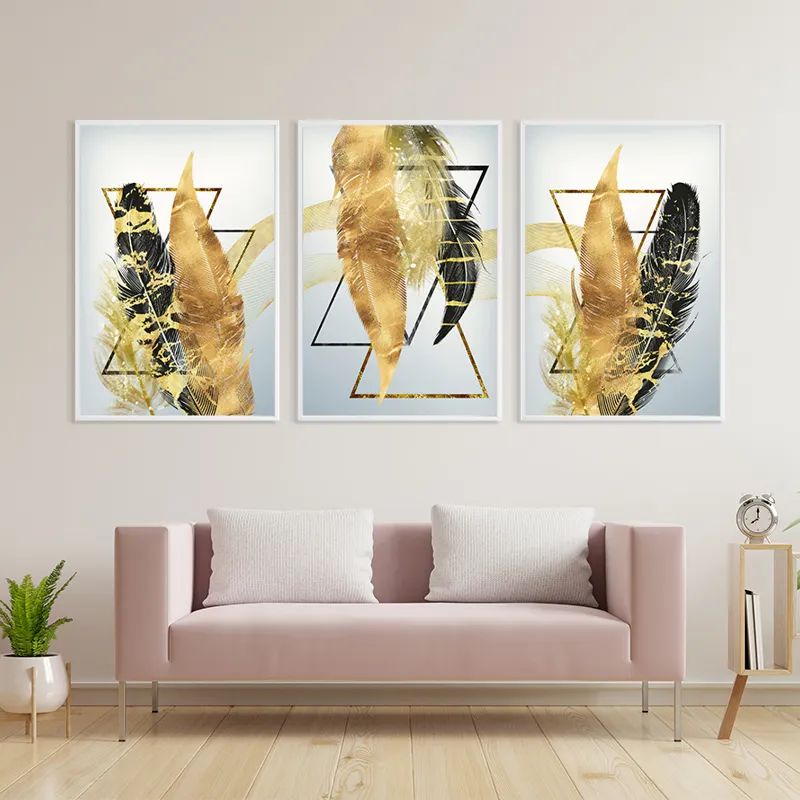 Blacknd Gold Feathears mockup 3