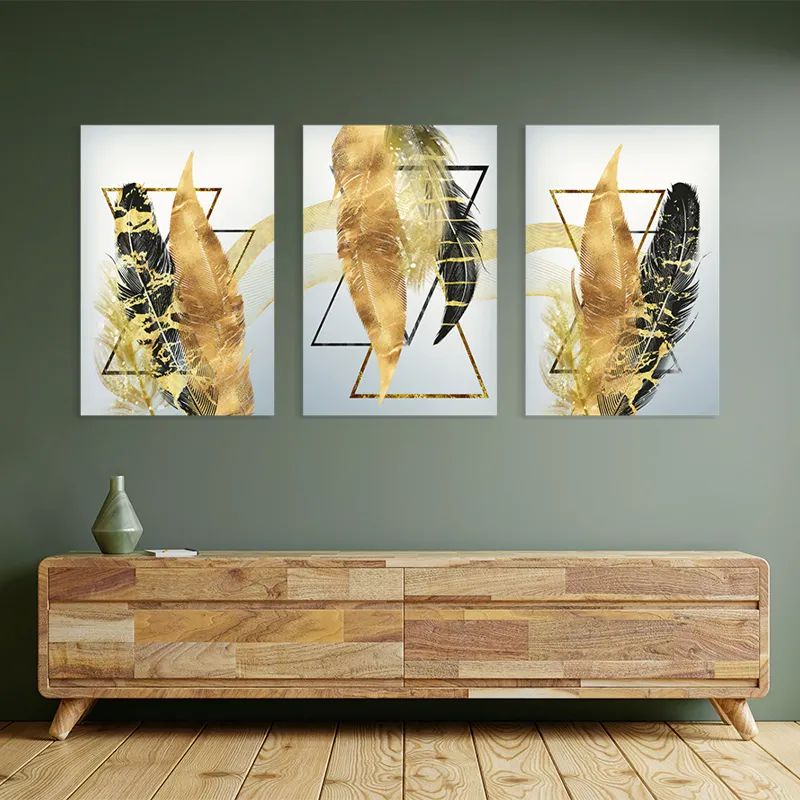 Blacknd Gold Feathears mockup 2