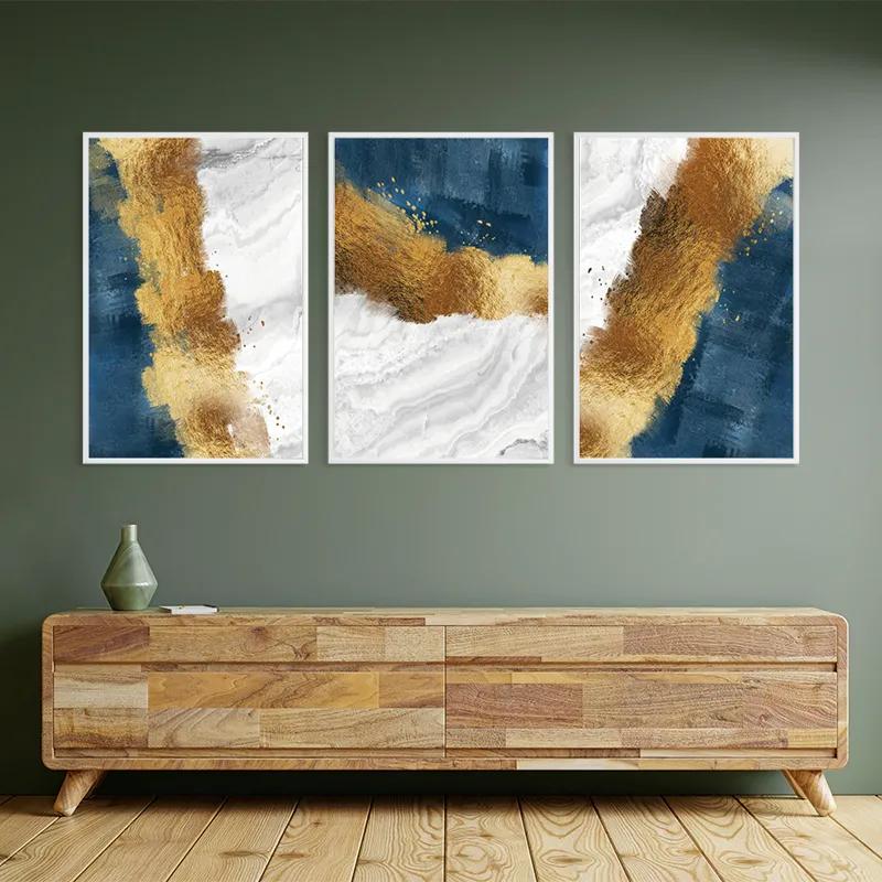 Tablou Multicanvas Abstractluend White mockup 2