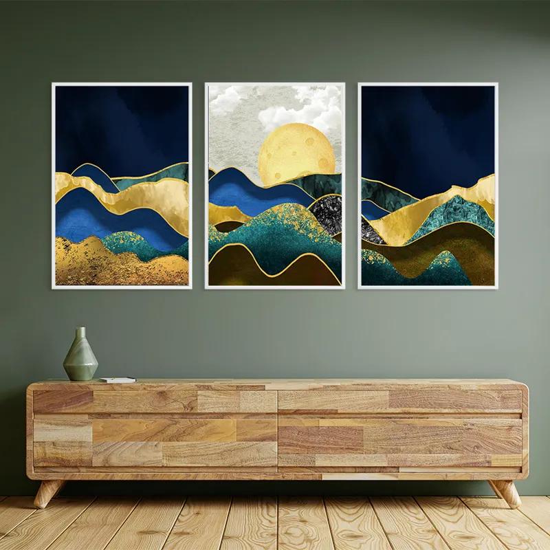 Tablou Multicanvas Marble Mountains mockup 2