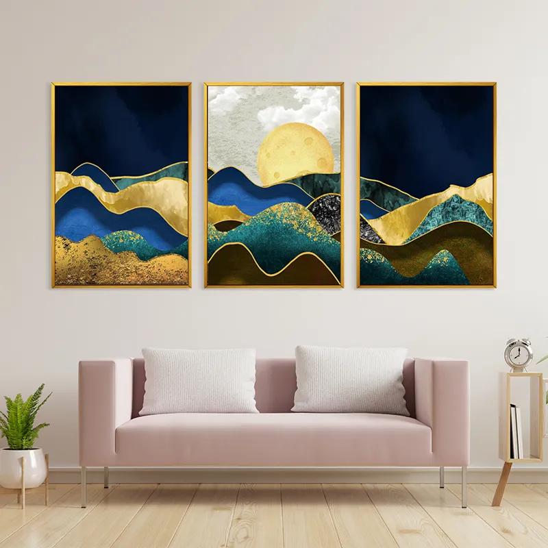 Tablou Multicanvas Marble Mountains mockup 3