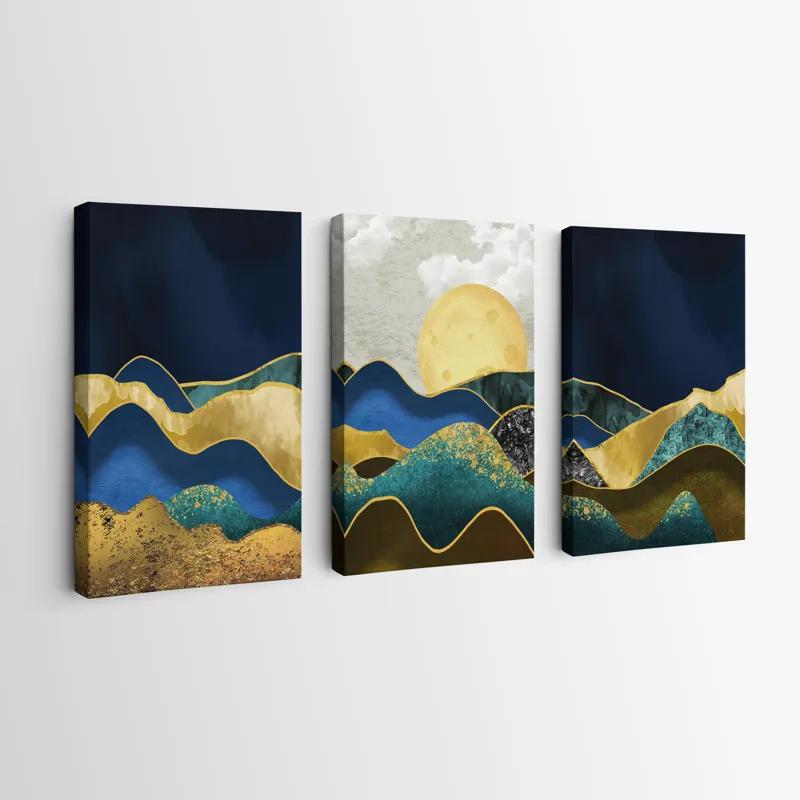 Tablou Multicanvas Marble Mountains mockup 0