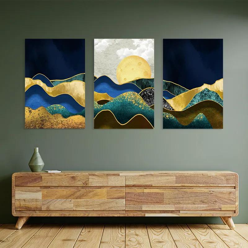 Tablou Multicanvas Marble Mountains mockup 2