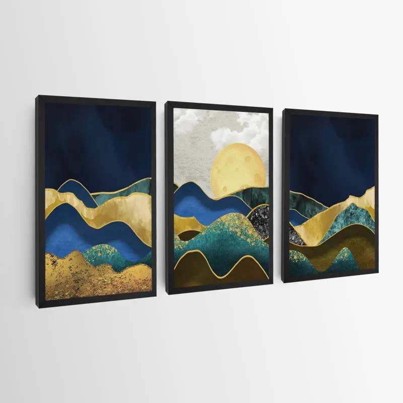 Tablou Multicanvas Marble Mountains mockup 0