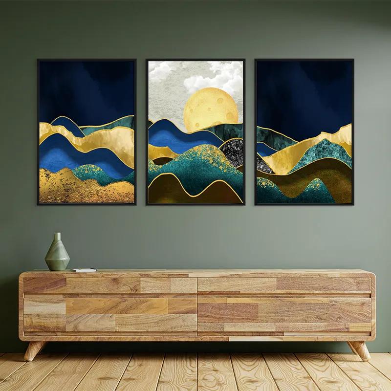 Tablou Multicanvas Marble Mountains mockup 2