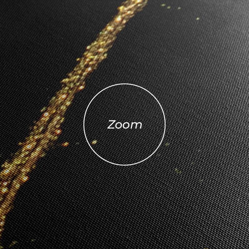 Tablou Multicanvas Gold Liquid mockup 1