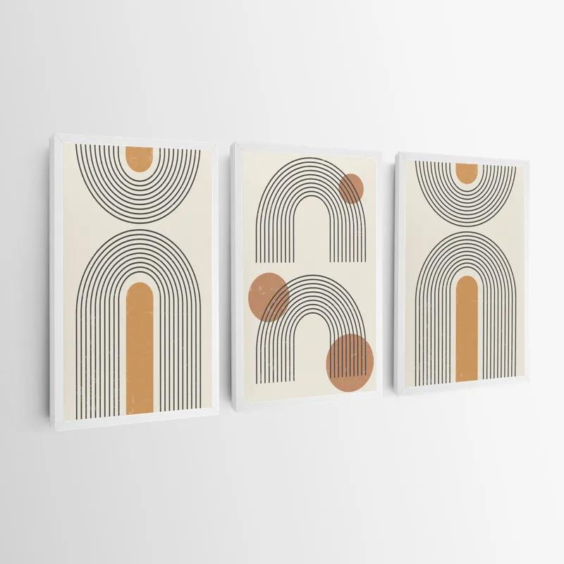 Tablou Multicanvas Arch Poster Set mockup 0