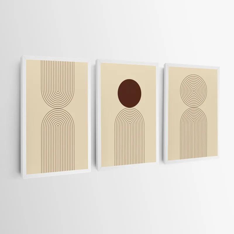 Tablou Multicanvas Cream Set mockup 0