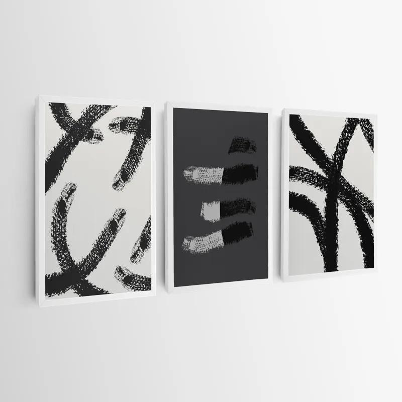 Tablou Multicanvas Grey Shades mockup 0