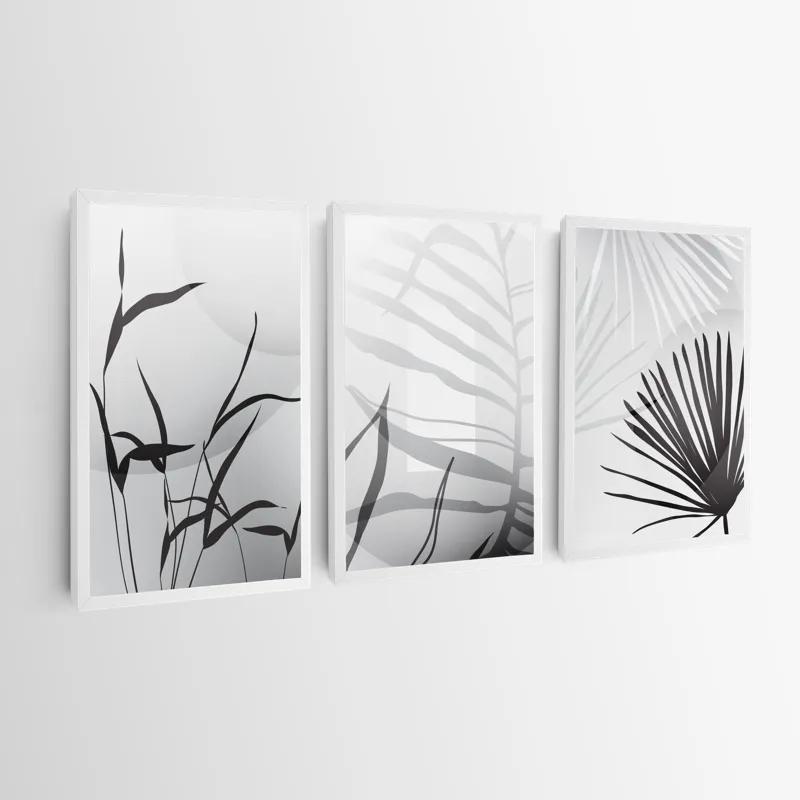 Tablou Multicanvas Leaf Shadow mockup 0